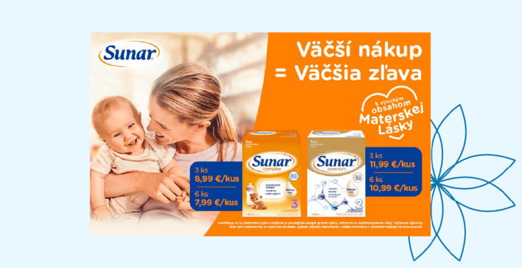 SUNAR Complex a Premium zľava na 3 alebo 6 ks