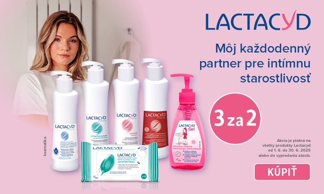 Lactacyd - Nežná starostlivosť, na ktorú sa môžete spoľahnúť