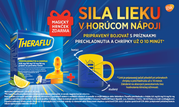 Theraflu + hrnček ako darček!
