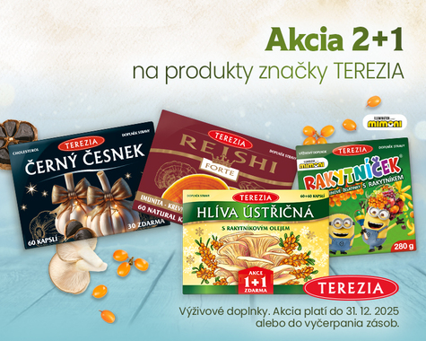 Terezia 2+1 zdarma!