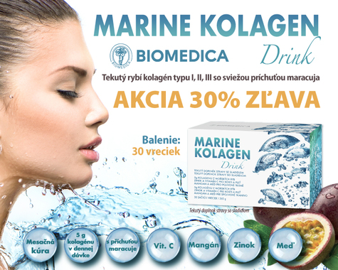 Biomedica Marine kolagén drink zľavy