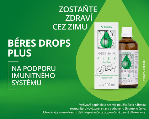 Béres Drops Plus – posilnite svoju imunitu ešte dnes!