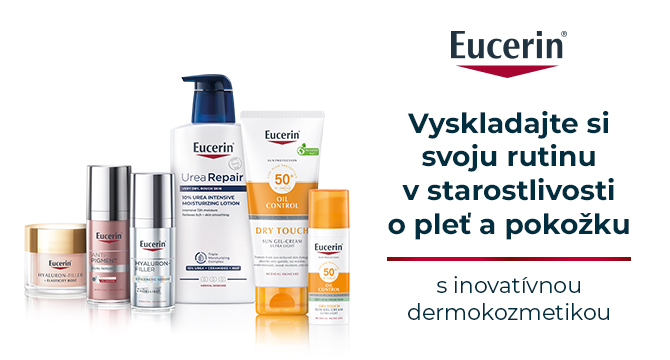 Starostlivosť, ktorá sa vyplatí – Eucerin 2+1 na dermokozmetiku!