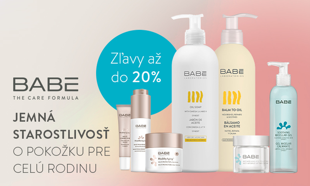 Dermokozmetika BABÉ výhodne so zľavou!