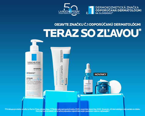 Dermokozmetika LaRoche-Posay so zľavou!