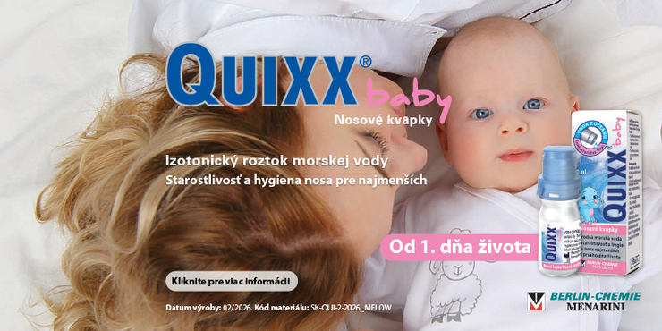 Nosové spreje Quixx s výhodnou cenou zľavou!