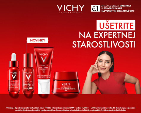 Vichy – Nakúpte 2 produkty a získajte zľavu 25 %