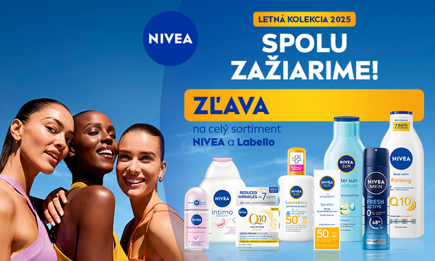 Starostlivosť, ktorú si zaslúžite – NIVEA teraz so zľavou 30 %!