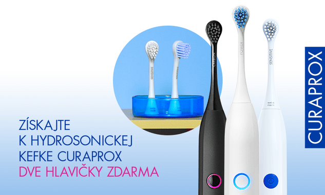 Curaprox Hydrosonic Easy a Hydrosonic PRO s darčekom!