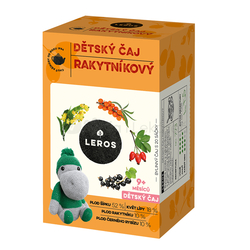 Leros Detský čaj Rakytníkový ( od 9+ mesiacov)