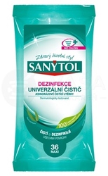 Sanytol Dezinfekcia Univerzálne čistiace utierky Eukalyptus