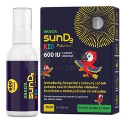 Akacia sunD3 600 IU Kid
