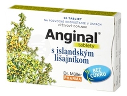 Dr. Müller Anginal s islandským lišajníkom (na odkašliavanie)