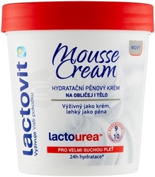 Lactovit LactoUrea Mousse Cream Hydratačný krém na veľmi suchú pleť