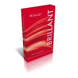 Maxis Brillant Lýtkové pančuchy, veľ. 8, (II.KT), normálne, bez špice, bronz