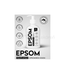 Tekuté mydlo s Epsomskou soľou