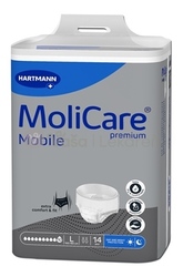 Molicare Premium Mobile 10 kvapiek L Naťahovacie plienkové nohavičky