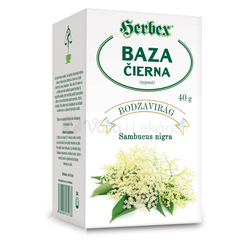 Herbex Bylinný čaj Baza čierna kvet sypaný