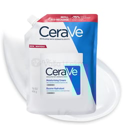 CeraVe Hydratačný krém na suchú až veľmi suchú pokožku (Náhradná náplň)