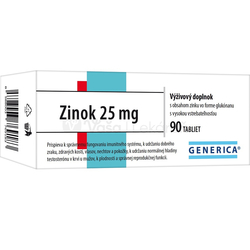 GENERICA Zinok 25 mg