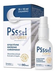 Pssst! Forte Ústny sprej proti chrápaniu