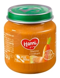 Hami Prvá lyžička Zelenina s králikom (od ukončeného 4. mesiaca)