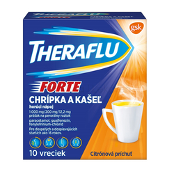 Theraflu Forte Chrípka a kašeľ Horúci nápoj