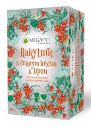 Megafyt Ovocný čaj Rakytník s Čiernou bazou a Lipou