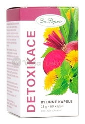 Dr. Popov Bylinné kapsuly Detoxikácia
