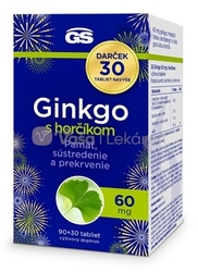 GS Ginkgo 60 mg s Horčíkom Darček 2024
