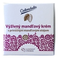 Calendula Výživný mandľový krém na suchú a citlivú pleť