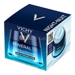 Vichy Minéral 89 Nočný regeneračný hydratačný krém