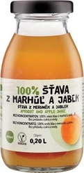 Zdravo 100% Šťava z marhúľ a jabĺk