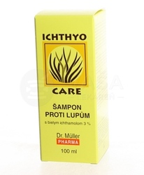 Dr. Müller ItchyoCare Šampón proti lupinám s 3% bielym ichtamolom
