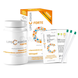 Lipo C Askor Forte, vitamín C s lipozomálnym vstrebávaním