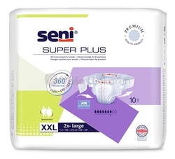 Seni Super Plus XXL (2X-Large) Plienkové nohavičky zalepovacie