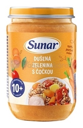 Sunar Dusená zelenina so šošovicou (od ukončeného 10. mesiaca)