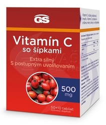GS Vitamín C 500 mg so šípkami