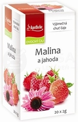 Apotheke Premier Selection Čaj Malina a Jahoda