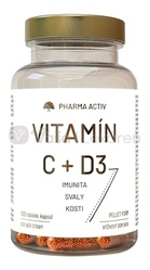 Pharma Activ Vitamín C + D3