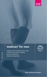 Mediven Active For men Lýtkové pančuchy, veľ. 3, (II.KT), krátke, čierne