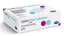 HydroClean Advance Cavity Vankúšik na rany,  štvorec (10 x 10 cm)
