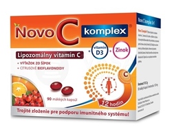 Novo C Komplex Lipozomálny vitamín C + Vitamín D3 + Zinok