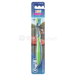 Oral-B Kids Cars Detská zubná kefka extra mäkká (3-5 rokov)