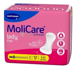 MoliCare Premium Lady Pad 3 kvapky Inkontinenčné vložky