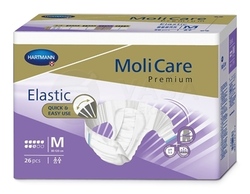 MoliCare Premium Elastic 8 kvapiek M Plienkové nohavičky zalepovacie