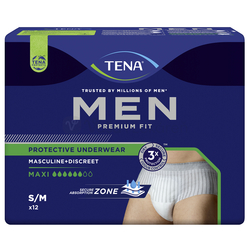 Tena Men Protective Underwear Maxi S/M Pánska inkontinenčná spodná bielizeň