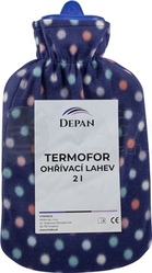 Depan Termofor s pleteným obalom Bodka