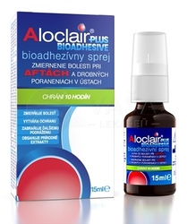 Aloclair Plus Bioadhesive Sprej pri aftách a drobných poraneniach úst