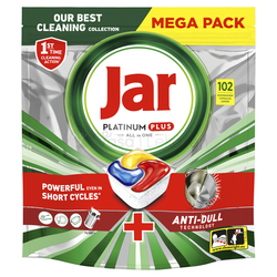 Jar Platinum Plus Lemon Kapsuly do umývačky riadu